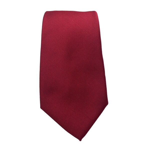 Dockers Mens Tie Red 100% Polyester - Picture 6 of 7